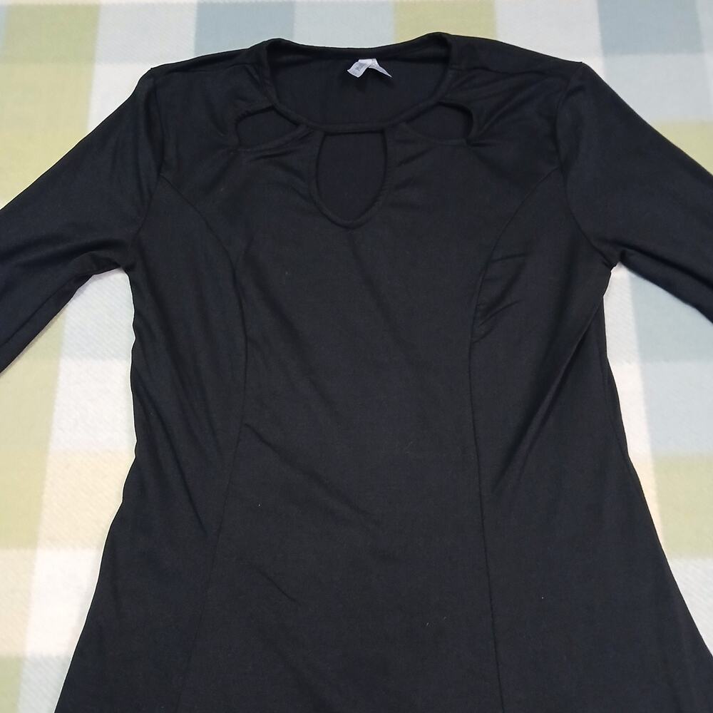 Womens Mudd Black tie Dress Size Medium